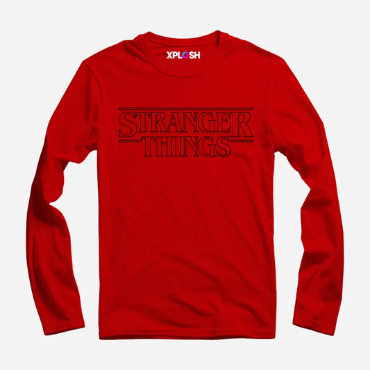 Stranger Things Full Sleeve T-Shirt
