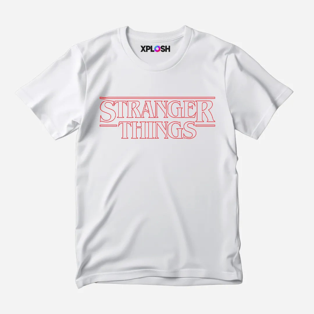 Stranger Things Half Sleeve T-Shirt