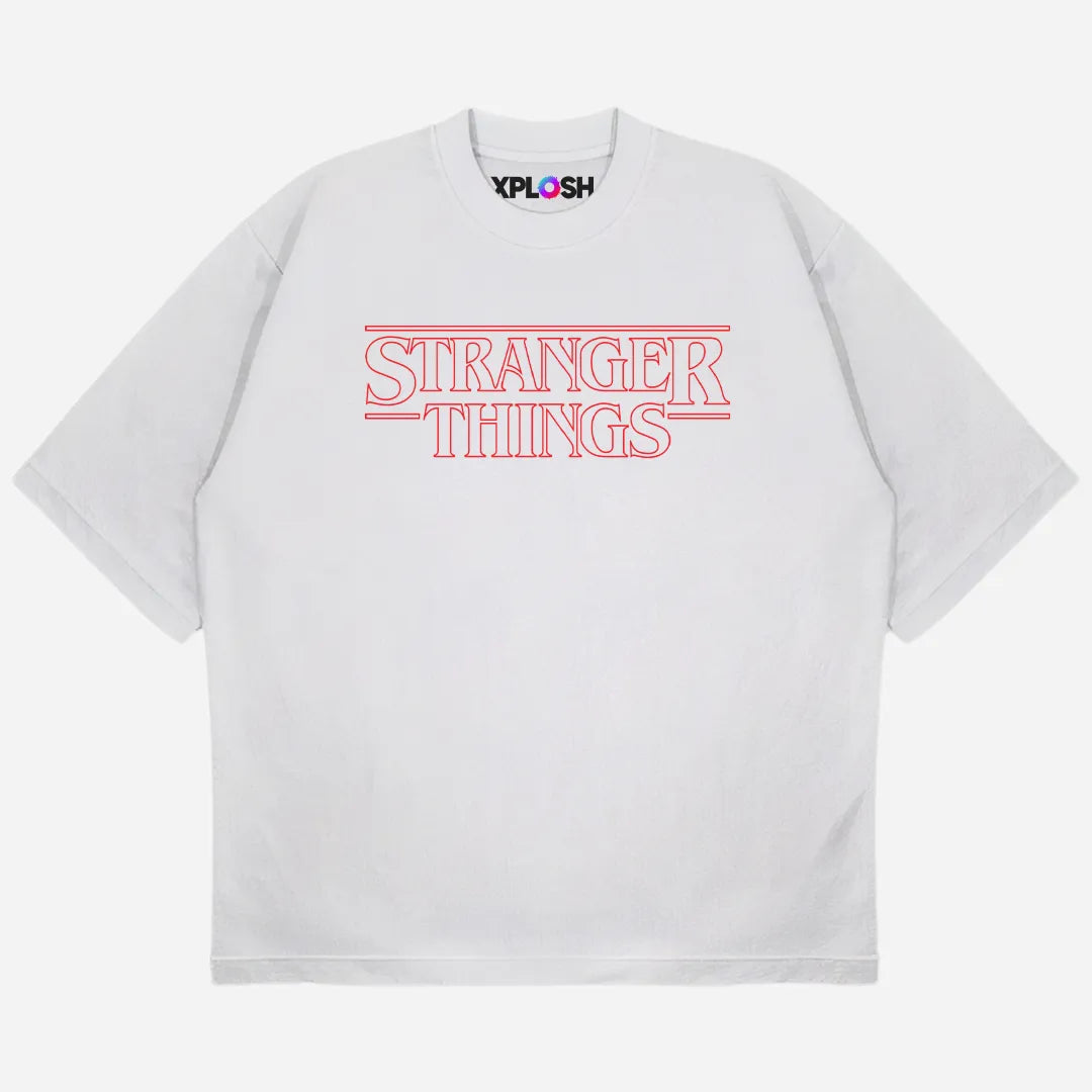 Stranger Things Drop Shoulder T-Shirt