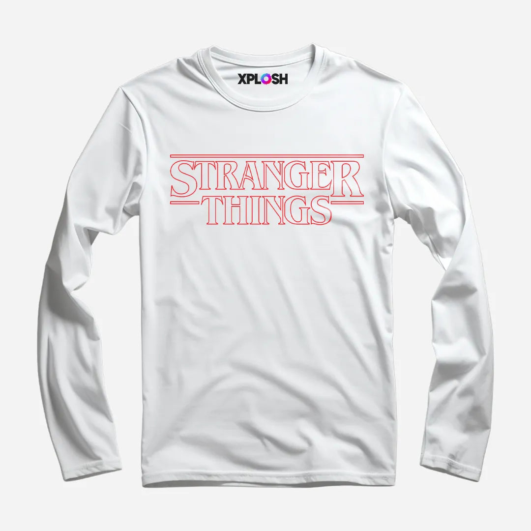 Stranger Things Full Sleeve T-Shirt