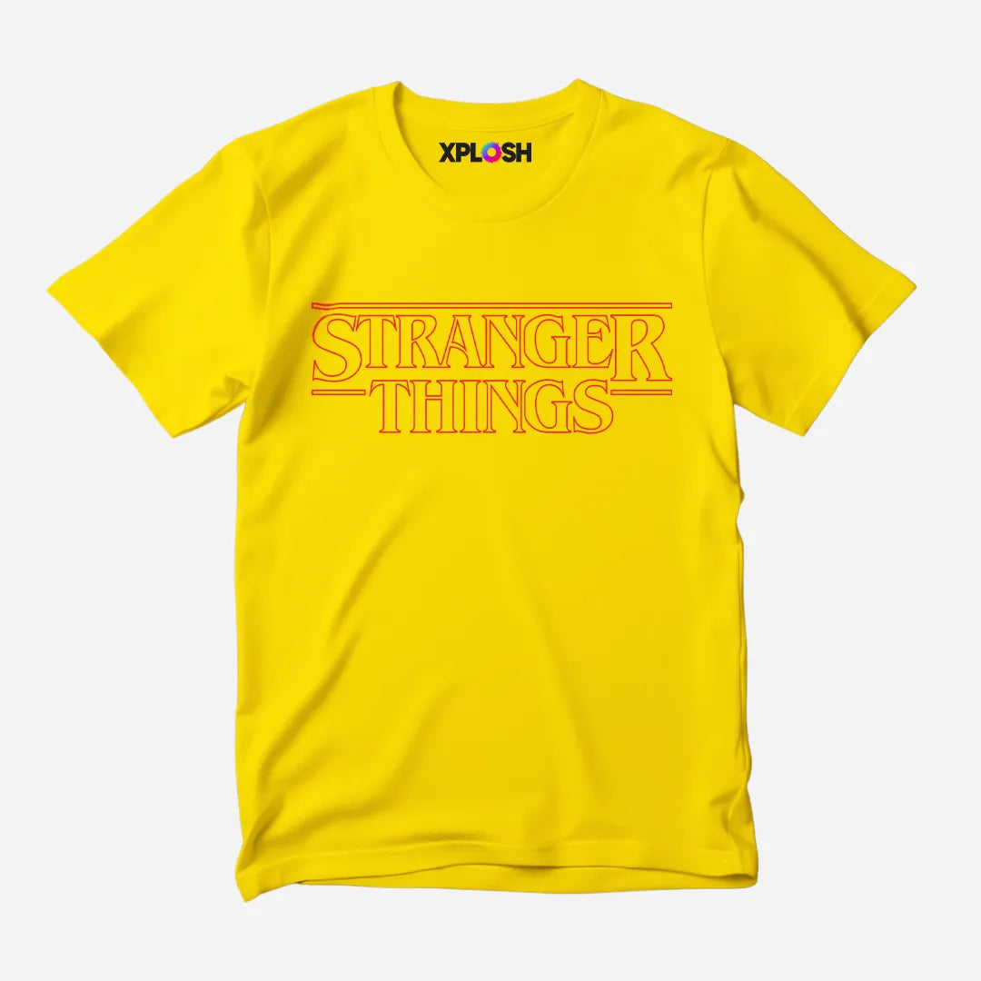 Stranger Things Half Sleeve T-Shirt