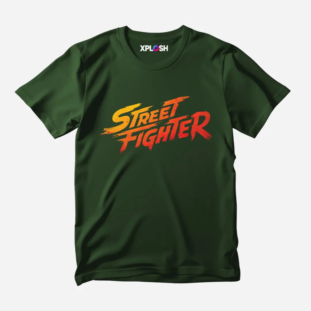 Street Fighter Half Sleeve T-Shirt