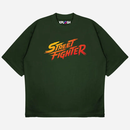 Street Fighter Drop Shoulder T-Shirt