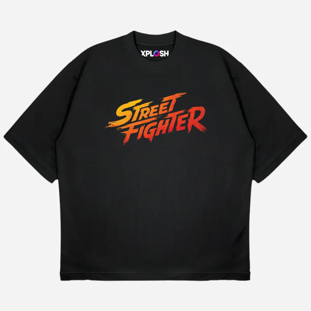 Street Fighter Drop Shoulder T-Shirt