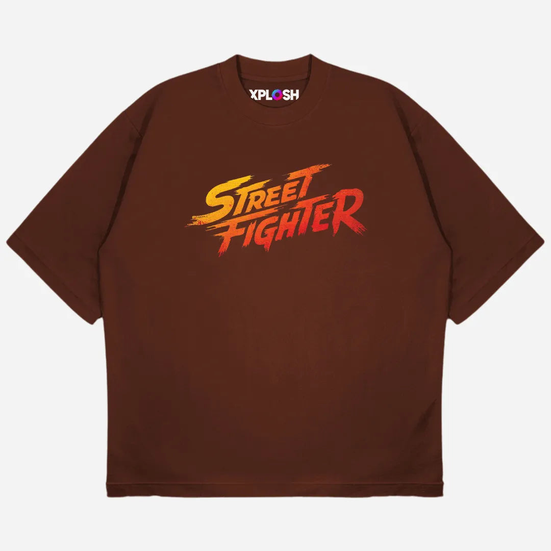 Street Fighter Drop Shoulder T-Shirt