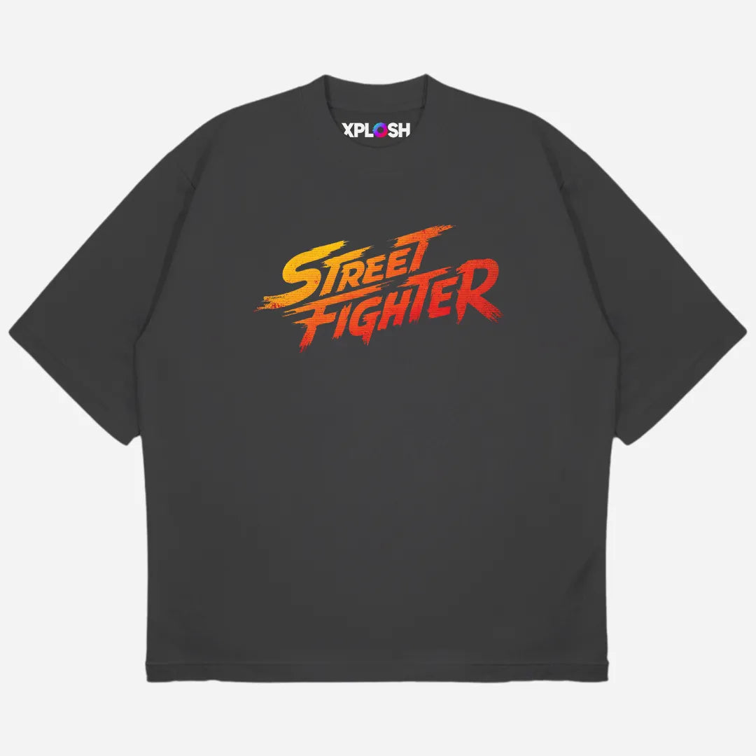 Street Fighter Drop Shoulder T-Shirt