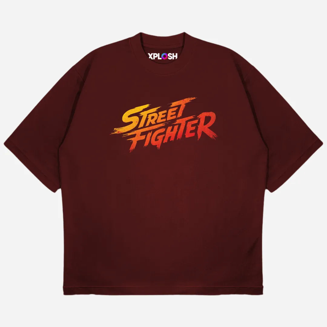 Street Fighter Drop Shoulder T-Shirt