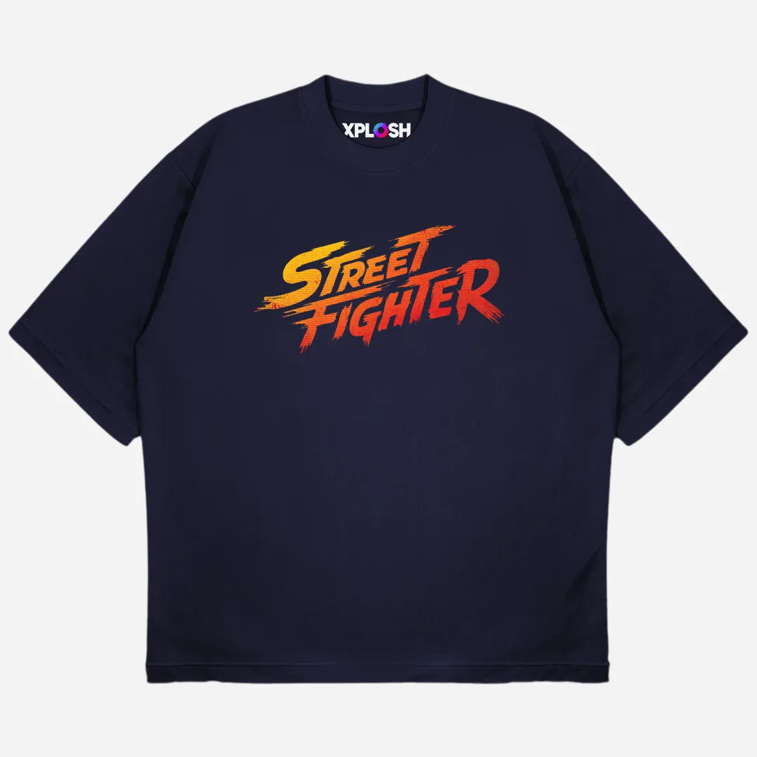 Street Fighter Drop Shoulder T-Shirt