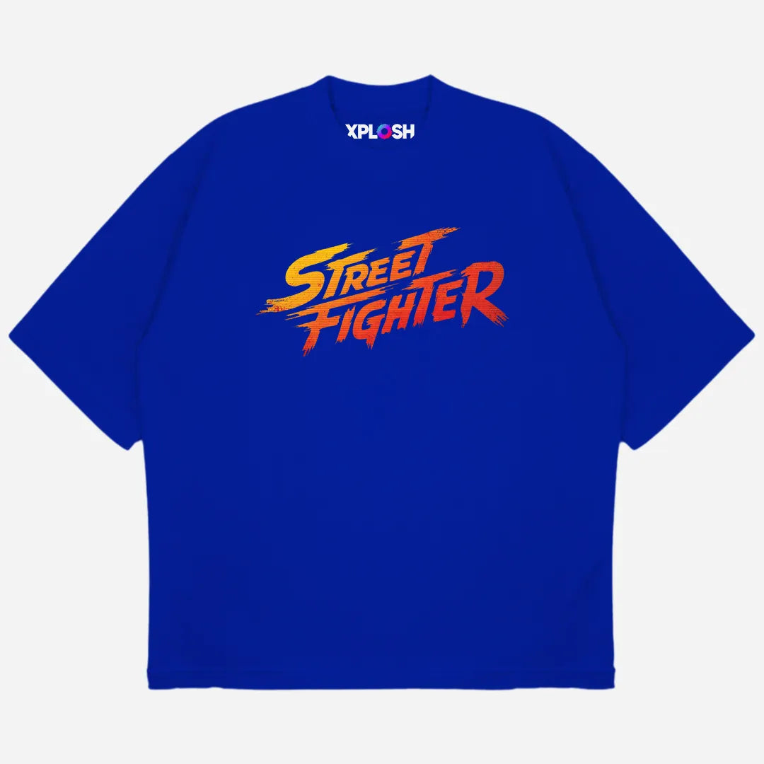Street Fighter Drop Shoulder T-Shirt
