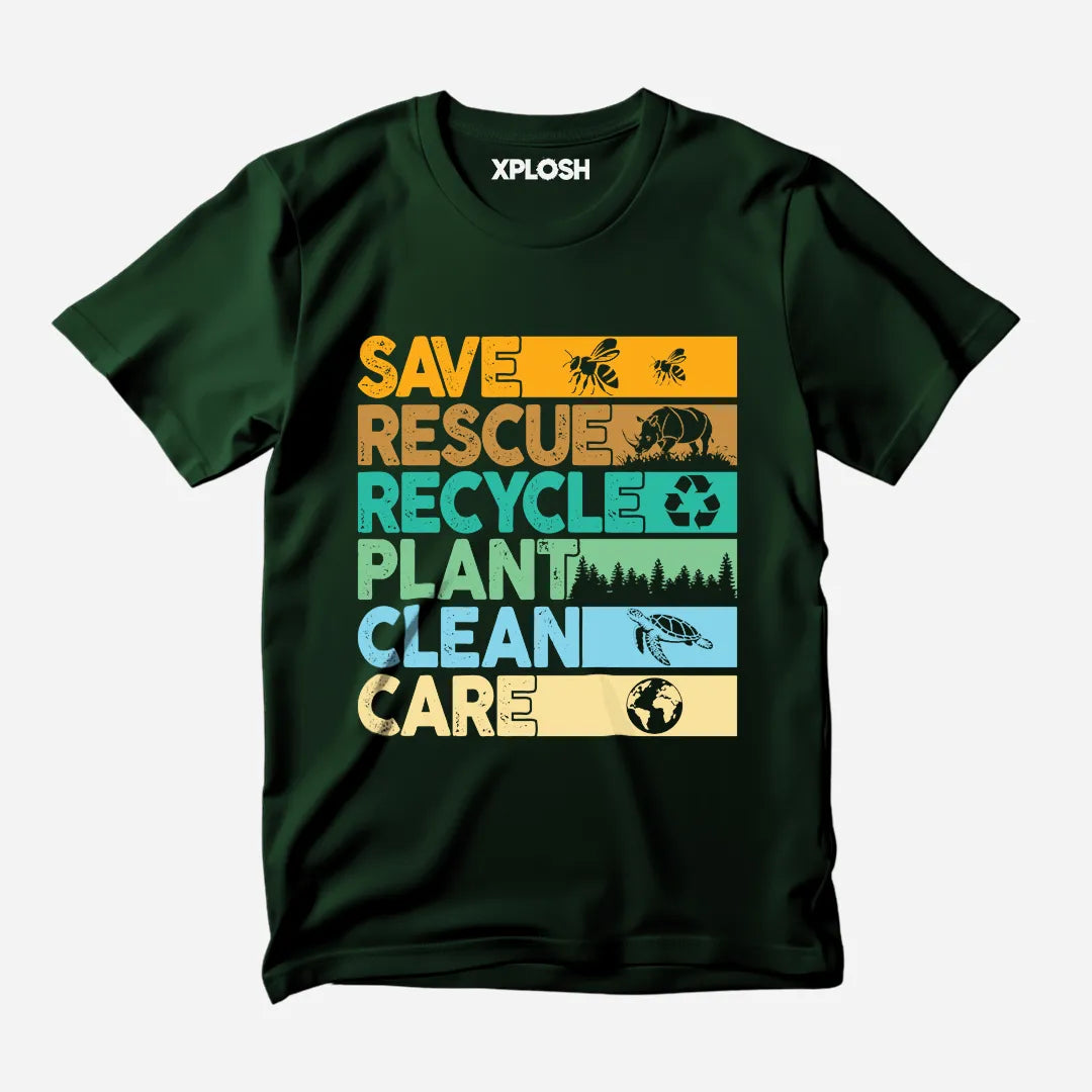 Save The Planet Signature Tee