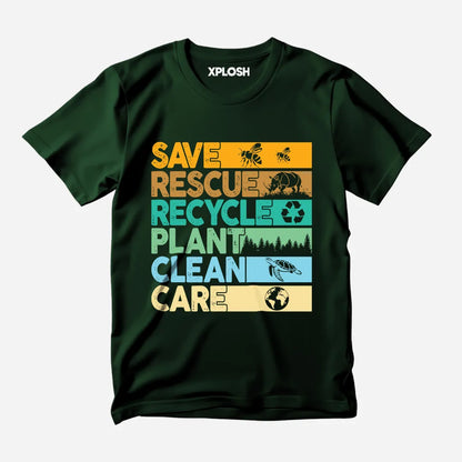 Save The Planet Signature Tee