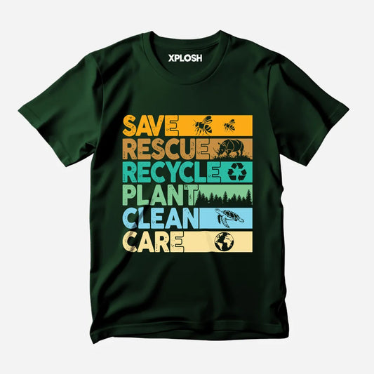Save The Planet Signature Tee