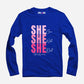 She Full Sleeve T-Shirt