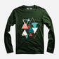 Triangles Full Sleeve T-Shirt