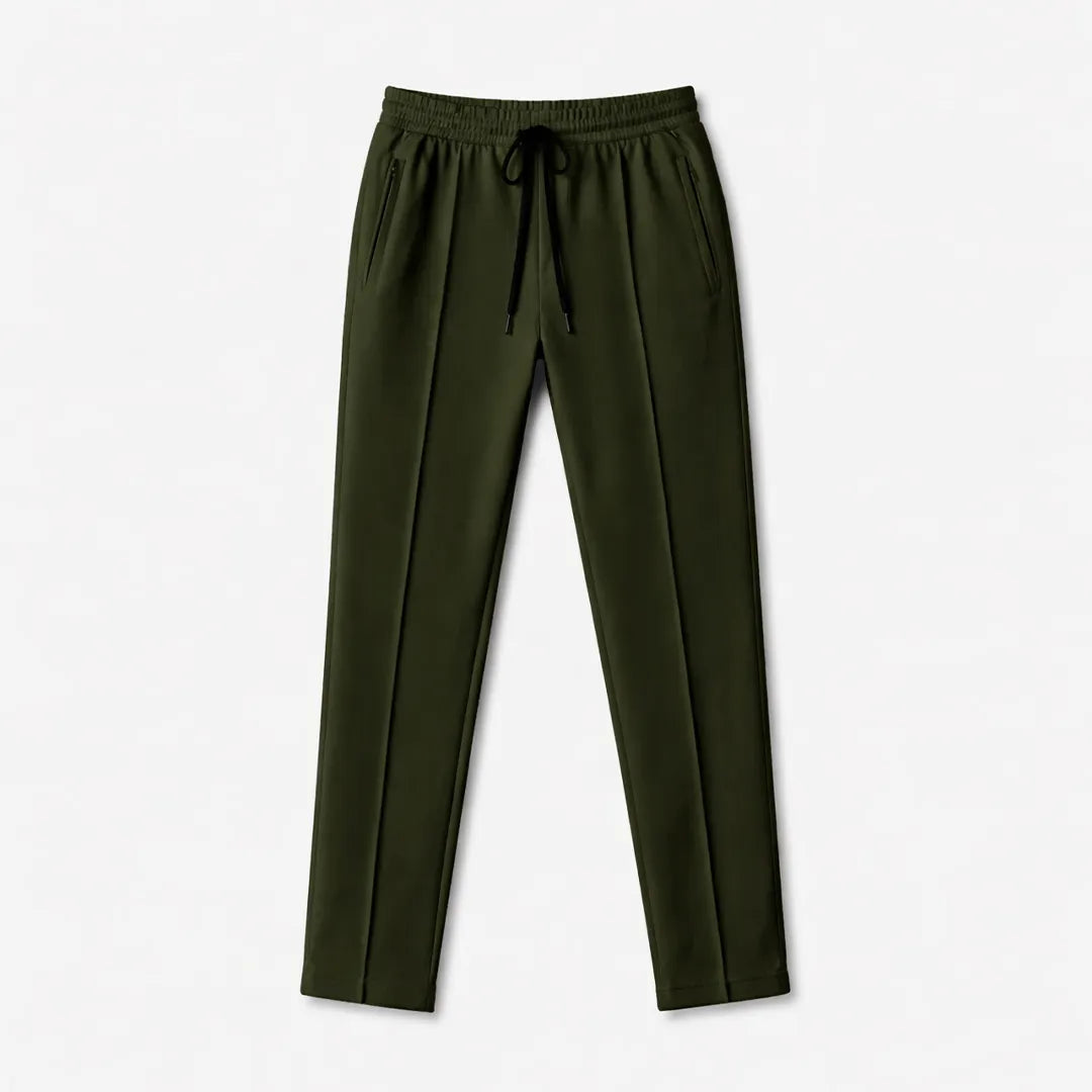 Olive Green Terry Trouser