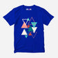 Triangles Half Sleeve T-Shirt