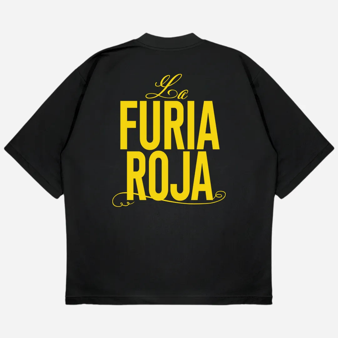 The Red Fury Drop Shoulder T-Shirt