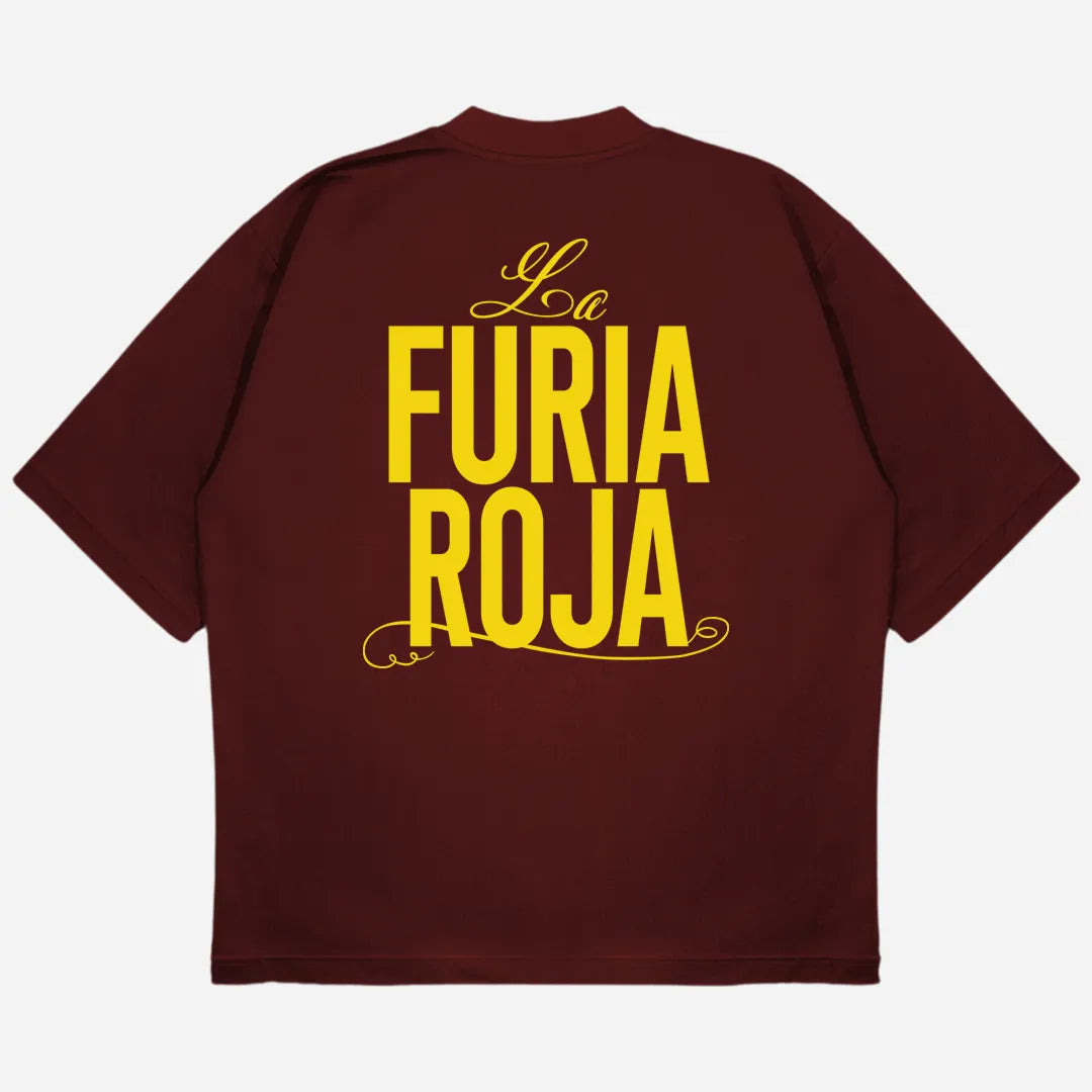 The Red Fury Drop Shoulder T-Shirt
