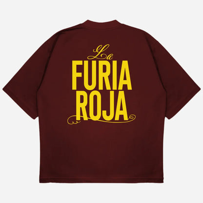 The Red Fury Drop Shoulder T-Shirt