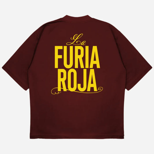 The Red Fury Drop Shoulder T-Shirt