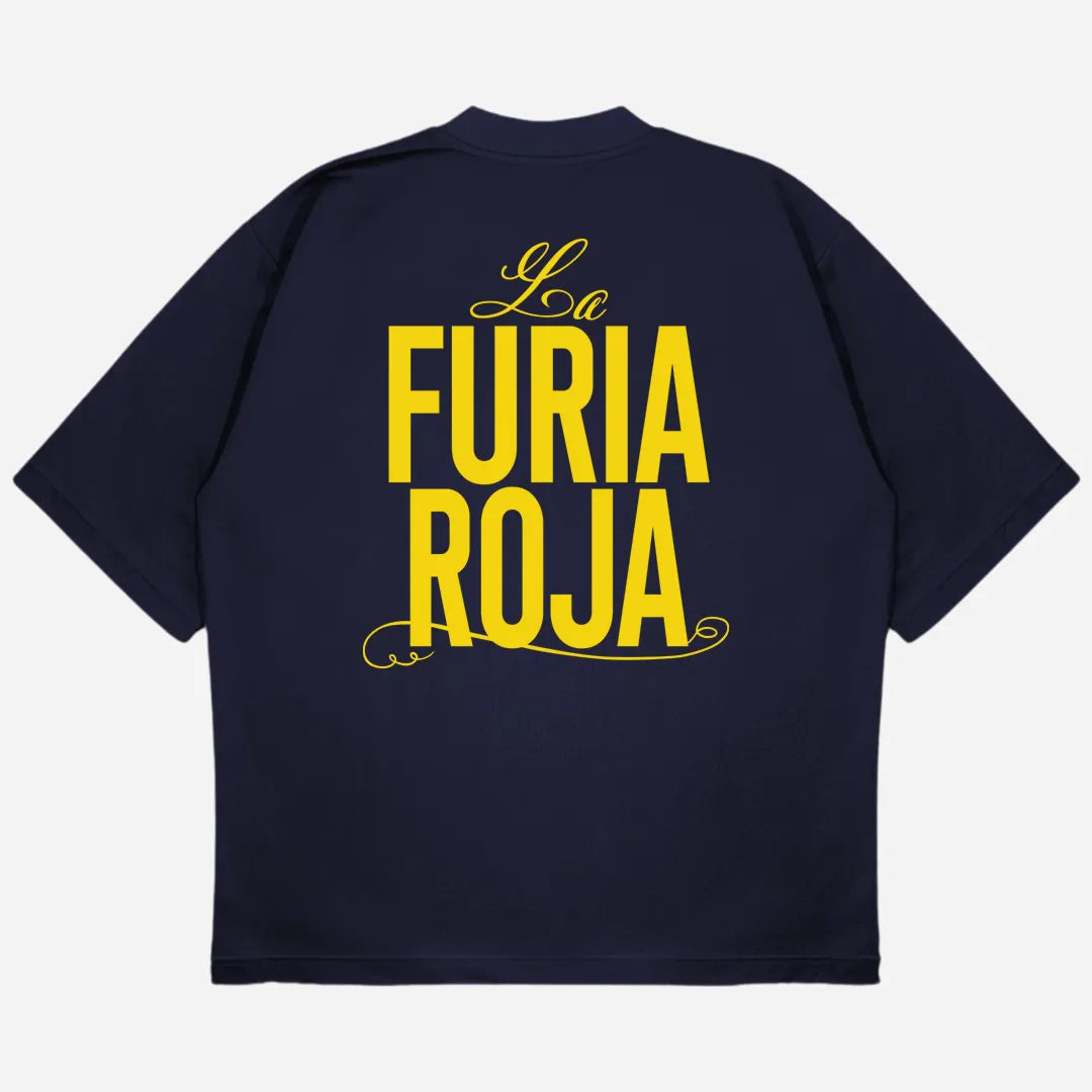 The Red Fury Drop Shoulder T-Shirt