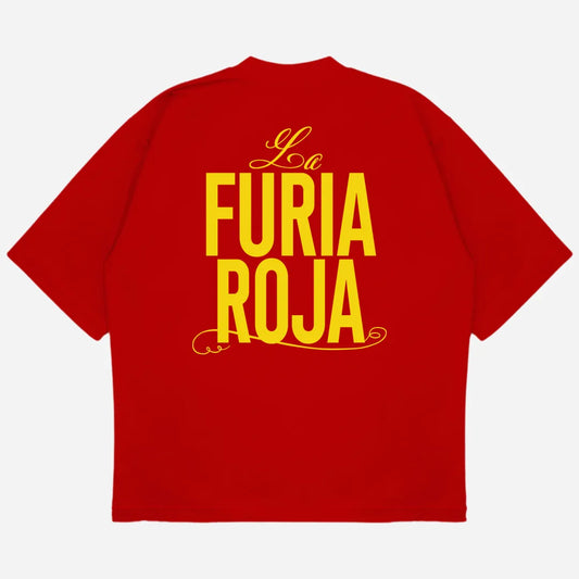 The Red Fury Drop Shoulder T-Shirt