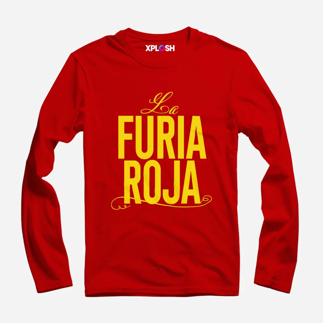 The Red Fury Full Sleeve T-Shirt