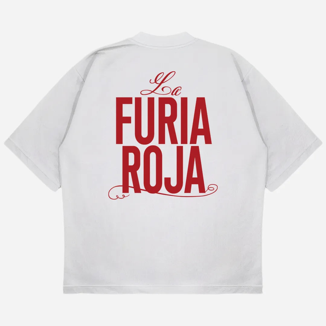 The Red Fury Drop Shoulder T-Shirt