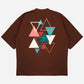 Triangles Drop Shoulder T-Shirt