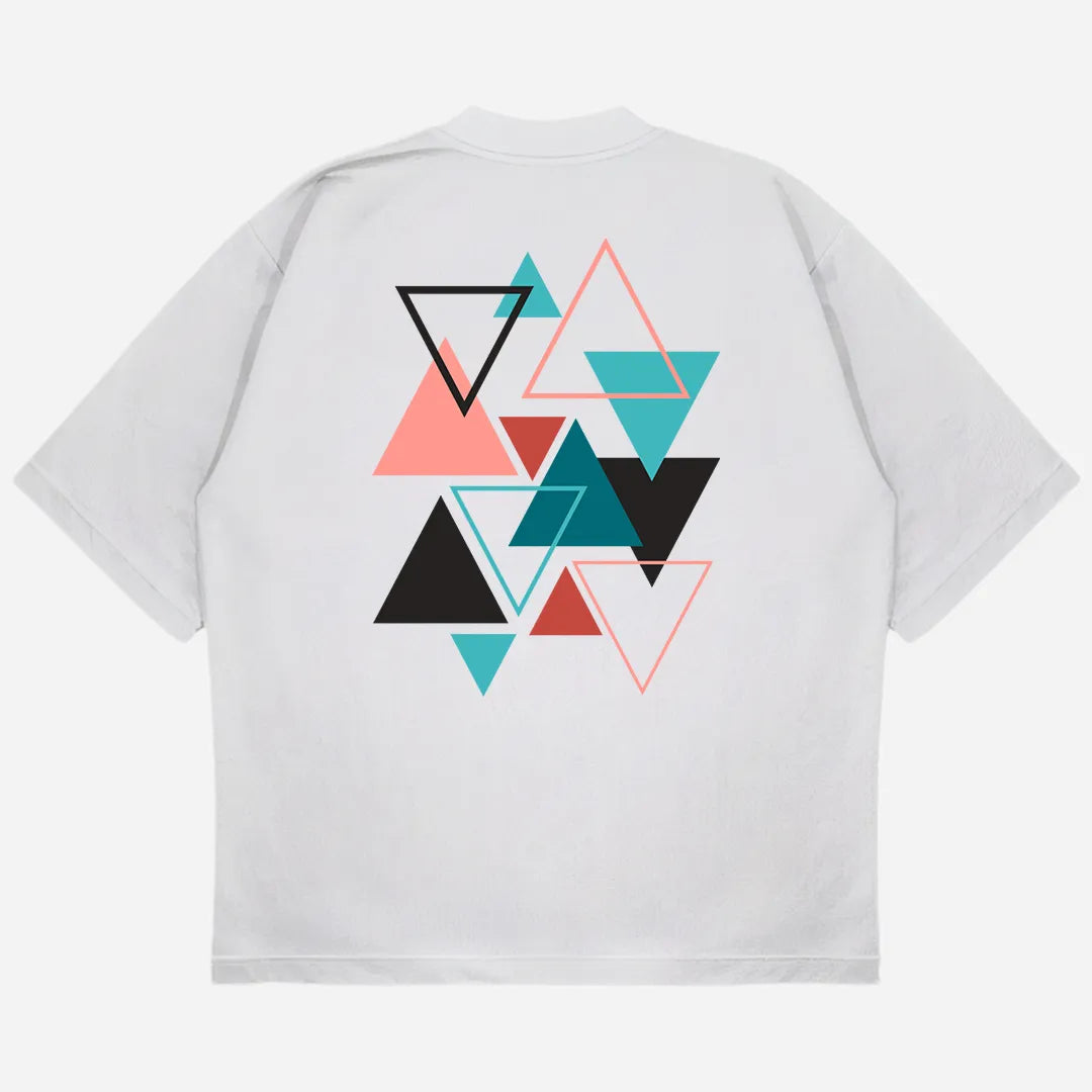 Triangles Drop Shoulder T-Shirt