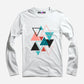 Triangles Full Sleeve T-Shirt