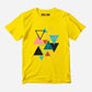 Triangles Half Sleeve T-Shirt