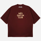 Visca Barca Drop Shoulder T-Shirt