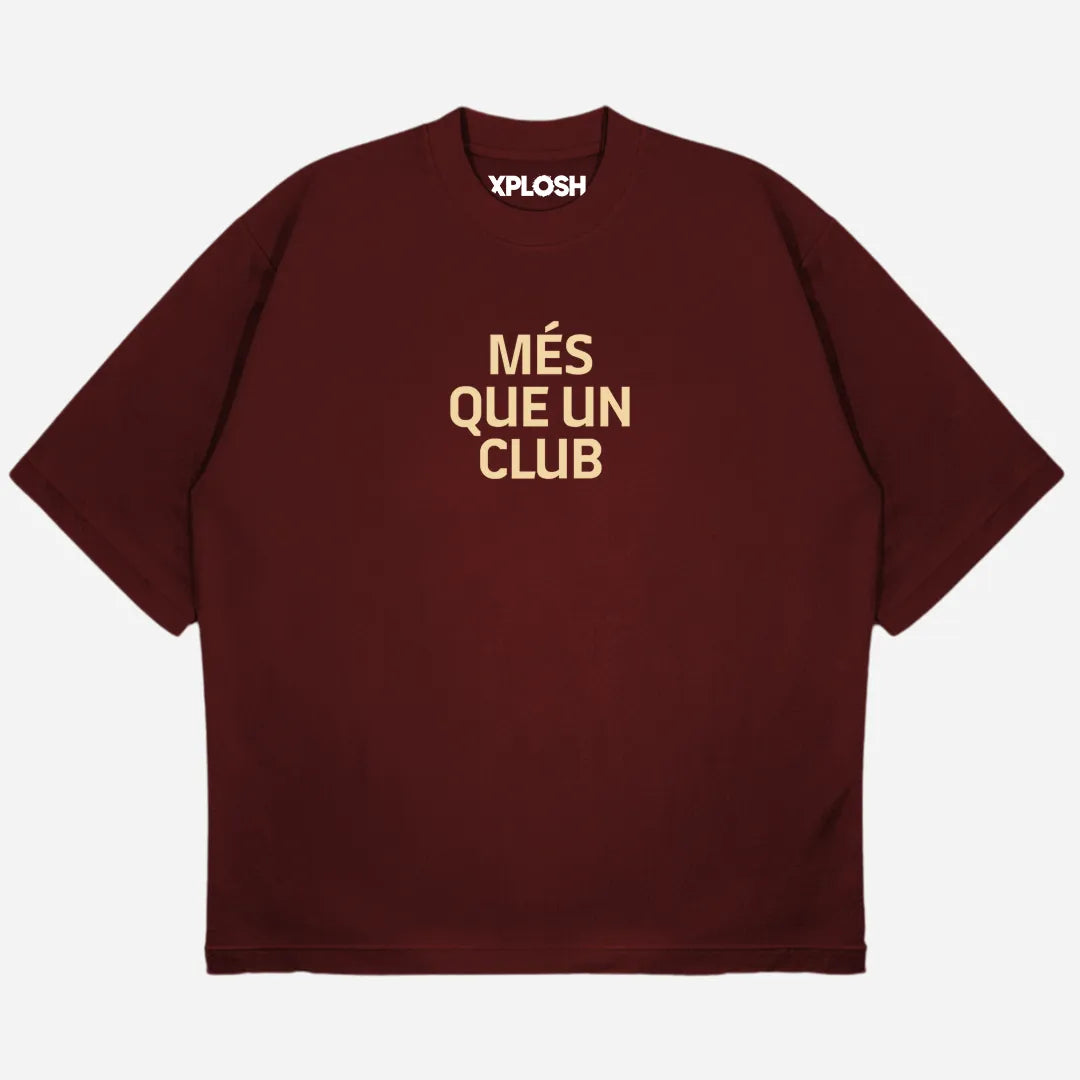Visca Barca Drop Shoulder T-Shirt