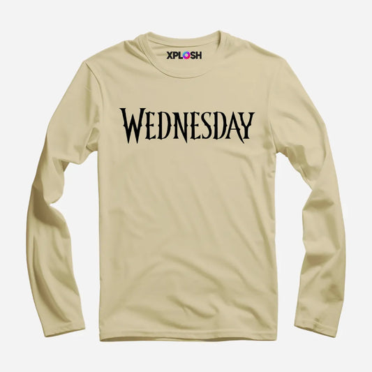 Wednesday Full Sleeve T-Shirt