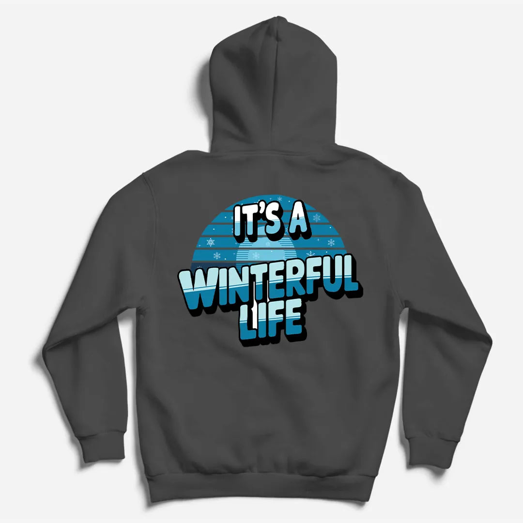 Winterful Life Zipper Hoodie