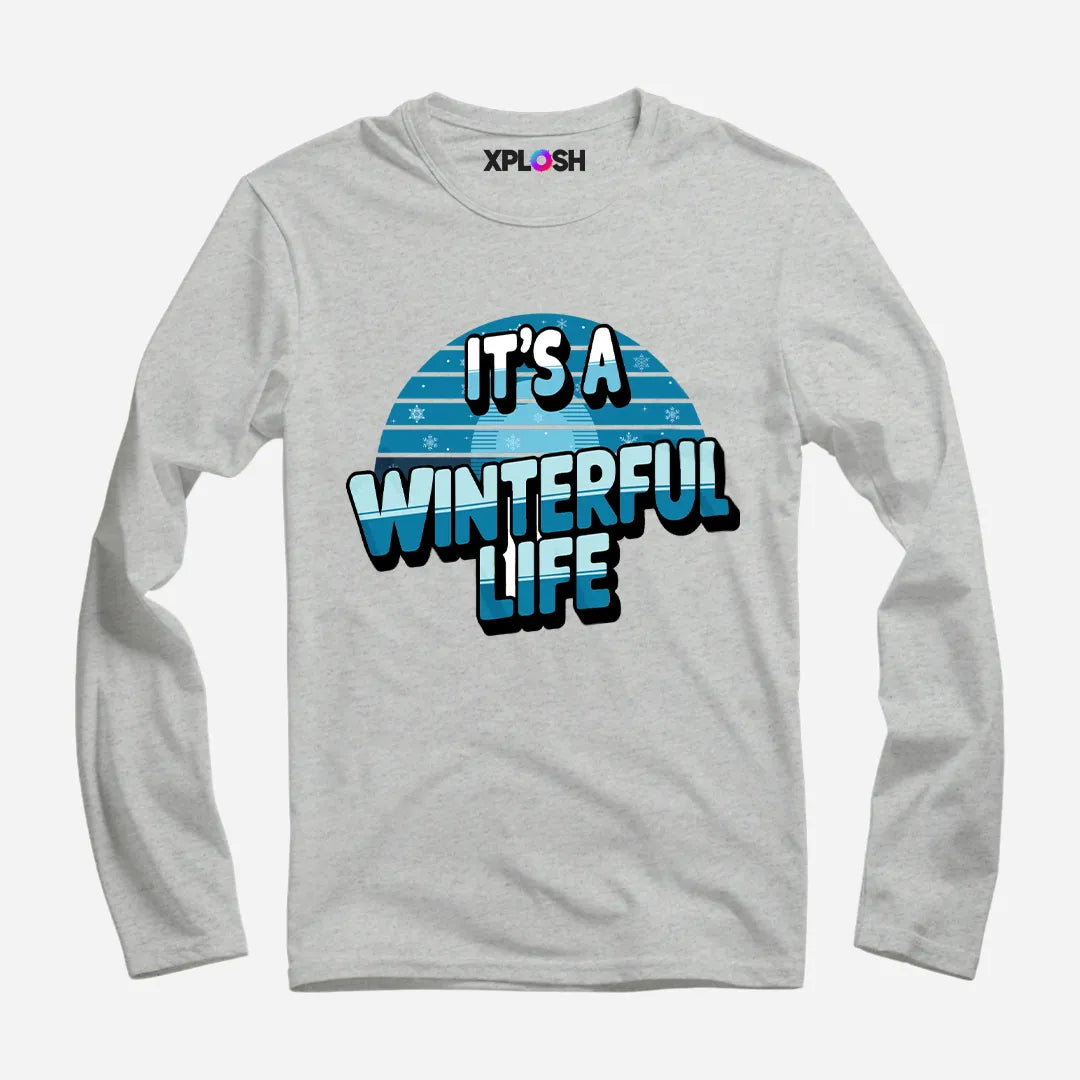 Winterful Life Full Sleeve T-Shirt