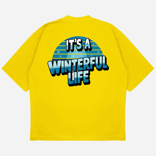 Winterful Life Drop Shoulder T-Shirt