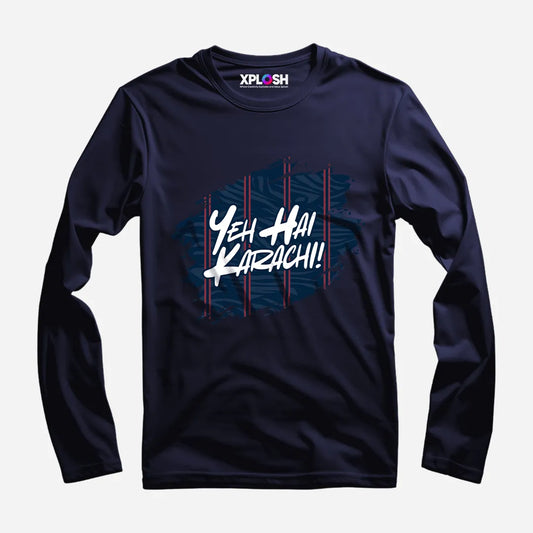 Yeh Hai Karachi Full Sleeve T-Shirt
