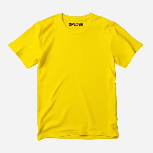 Yellow Half Sleeve T-Shirt